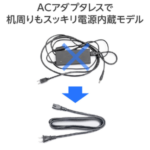 グリーンハウス 23．8型液晶ディスプレイ ブラック GH-LCW24V-BK-イメージ11