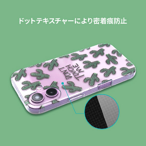 AKAN iPhone 16 Pro用ソフトクリアケース トゲトゲフレンズ AK27024I16PR-イメージ10