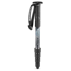 Ｍａｎｆｒｏｔｔｏ アルミニウム5段 一脚 Element MII 黒 MMELMIIA5BK-イメージ1