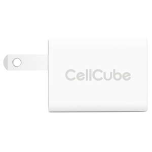 CellCube 折り畳み式プラグAC充電器 ホワイト AC-12WY-イメージ3