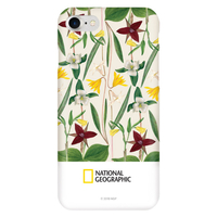 National Geographic iPhone SE(第3世代)/SE(第2世代)/8/7用ケース Flower Frame Style Case Slim Fit グリーン NG13024I8