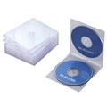 エレコム Blu-ray/DVD/CDケース(スリム/PS/2枚収納) 10パック CCD-JSCSW10シリーズ クリア CCD-JSCSW10CR