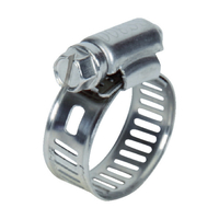 トラスコ ホースバンド　オールＳＵＳ　普及　１０個入　１２．７×Φ２２ｍｍ TRUSCO　ホースバンド　12.7mmタイプ（オールステンレス・SUS304） TA13-22