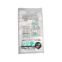 紺屋商事 レジ袋透明東30西40号 100枚 FCE141U-00722430