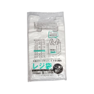 紺屋商事 レジ袋透明東30西40号 100枚 FCE141U-00722430-イメージ1