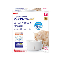 ジェックス ピュアクリスタル ウェル 1.5L 猫用 ホワイト FCJ912J