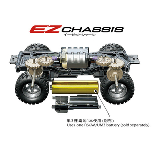 タミヤ 1/32 ファンブルン(EZシャーシ) 1/32 ミニ四駆シリーズ No.24 T19024ﾄﾚｲﾙﾐﾆ4ｸﾌｱﾝﾌﾞﾙﾝ-イメージ6