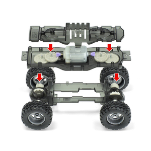 タミヤ 1/32 ファンブルン(EZシャーシ) 1/32 ミニ四駆シリーズ No.24 T19024ﾄﾚｲﾙﾐﾆ4ｸﾌｱﾝﾌﾞﾙﾝ-イメージ7