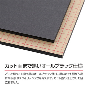 ハクバ ワンタッチパネルボード A1サイズ ブラック FOPBK-A1-イメージ2