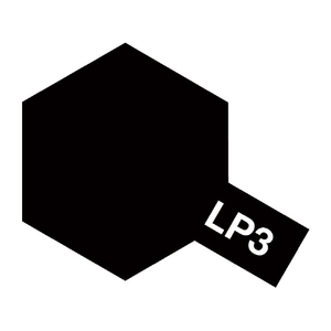 タミヤ LP-3 フラットブラック LP3ﾌﾗﾂﾄﾌﾞﾗﾂｸN-イメージ1