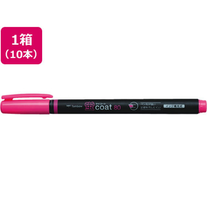 トンボ鉛筆 蛍コート80 桃 10本 F383087-WA-SC90-イメージ1