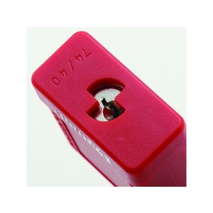 パンドウイットコーポレーション ロックアウト用非電導性パドロック 赤 FC609FU-3621537-イメージ4