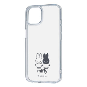 レイアウト iPhone 14/13用ハイブリッドケース Charaful ミッフィー ミッフィー RT-BP36UC/MFM-イメージ1