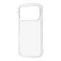 レイ・アウト iPhone 18 Pro用 / 17 Pro用 / ハイブリッド タフケース Puffull / クリア RT-P58CMD1/C
