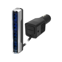 カシムラ リバーシブルUSB 4ポート DC-7.2A FC88168-DC024