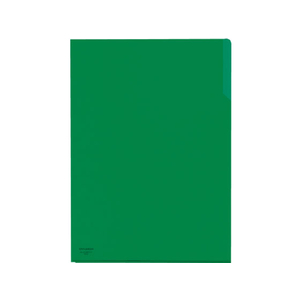 コクヨ クリヤーホルダー〈10〉PP A4タテ 緑 5枚 F727318-ﾌ-T750N-5-イメージ1