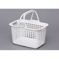 アイリスオーヤマ ランドリーバスケット ピュアホワイト FCF858U-LB-M