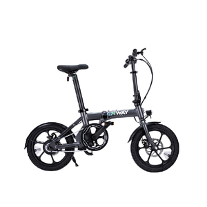 ERWAY ERWAY-A01LITE-GY 16型折りたたみ電動アシスト自転車