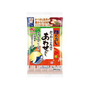 味の素 味の素ほんだしかつおとこんぶのあわせだしスティック8g×7 F923528-AS-7-イメージ1