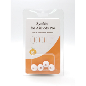 Symbio Eartips AirPodsPro用イヤーピース(Mサイズ2ペア入り) SYMBIOAM-イメージ3