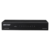 バッファロー LSW7-GT-8ES/BK スイッチングハブ ブラック