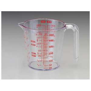 エスコ 500mL 計量カップ(耐熱) FCJ108N-EA991KA-37-イメージ1