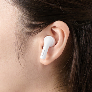 エレコム 完全ワイヤレスBluetoothヘッドホン ホワイト LBT-TWS11WH-イメージ6