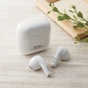 エレコム 完全ワイヤレスBluetoothヘッドホン ホワイト LBT-TWS11WH-イメージ8