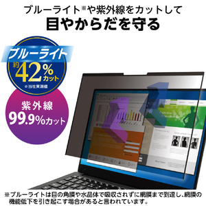 エレコム 14Wインチ用吸着式のぞき見防止フィルター EF-PFNS14W10-イメージ6