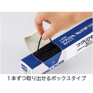 ライオン事務器 つづりひも 450mm セル先 黒 NO.173P F385905-273-02NO.173P-イメージ3