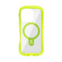 Ｈａｍｅｅ iPhone 16 Pro用MAGSYNQ強化ガラスクリアケース I FACE REFLECTIONNEO クリアイエロー 41-980262