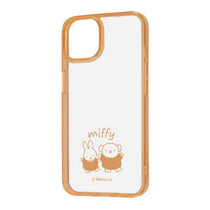 レイアウト iPhone 14/13用ハイブリッドケース Charaful ミッフィー ミッフィーとボリス RT-BP36UC/MF2M-イメージ1