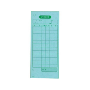 江部松商事 単式 会計伝票 K410 100枚綴り・20冊入 FC585LY-8567200-イメージ1