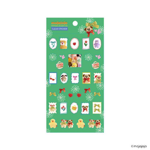 日本出版販売 mojojojo クリアシール Green MOJOJOJOｸﾘｱｼ-ﾙGR-イメージ1