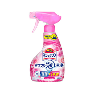 KAO バスマジックリンパワフル泡洗浄 アロマローズの香り 本体 350mL FCJ222V-イメージ1