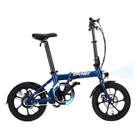 ERWAY ERWAY-A01LITE-NV 16型折りたたみ電動アシスト自転車