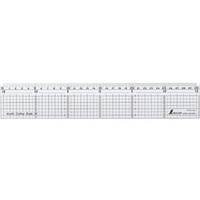 シンワ アクリルカッティングスケール30cm 77085 FC248XJ-8164393