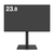 グリーンハウス 23．8型液晶ディスプレイ ブラック GH-LCW24VH-BK-イメージ2