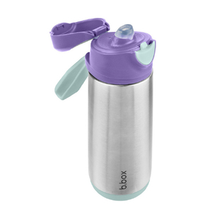 ビーボックス ステンレススポーツスパウトボトル500ml(ステンレス製水筒) ライラックポップ 500903ﾗｲﾗｯｸﾎﾟｯﾌﾟ-イメージ1