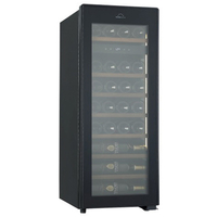 フィラディス FJE-76GS(BK) 【右開き】薄型ワインセラー(29本収納