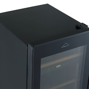 フィラディス 【右開き】薄型ワインセラー(29本収納) フォルスタージャパン Essential（エッセンシャル） スライドラック オートクローズ扉 1温度タイプ ブラック ブラック FJE-76GS(BK)-イメージ11