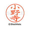 シヤチハタ ネームペン用ネーム シルバー 既製 小野 FC46367-X-GPS-0596