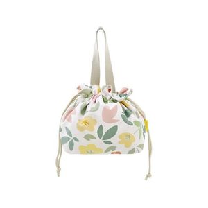 ＬＩＶ ＰＬＵＳ keepie 保冷バッグ ランチバッグ 巾着 4L ボタニカル FCD813N-LV-0012-イメージ1