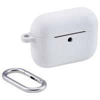 エレコム AirPods Pro 3用シリコンケース グレー AVA-AP07SCGY