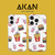 AKAN iPhone 16 Pro用ソフトクリアケース ファストフードファンタジー AK27026I16PR-イメージ2