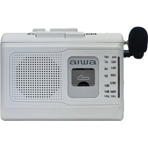 aiwa ポータブルラジオカセットレコーダー GAA4-PCR0001-WH-イメージ3
