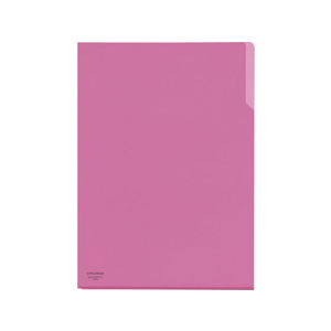 コクヨ クリヤーホルダー〈10〉PP A4タテ ピンク 5枚 F727329-ﾌ-T750N-8-イメージ1