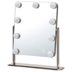 KOIZUMI ハリウッドミラー Muteki Mirror シルバー KBE-3171/S KOIZUMI ハリウッドミラー Muteki Mirror シルバー KBE-3171/S