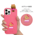 LINE FRIENDS iPhone 12 mini用フィギュア付きカラーソフトケース SNEAK PEEK CHOCO KCE-CSB029-イメージ11