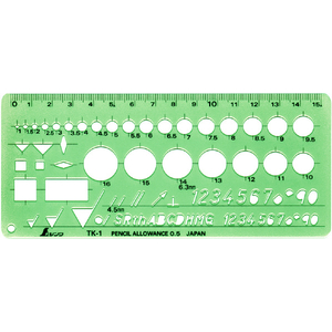 シンワ測定 テンプレートＴＫ－１ 66027-イメージ2